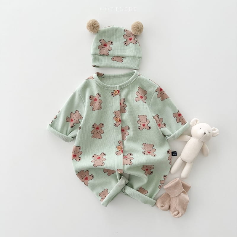 Oott Bebe - Korean Baby Fashion - #babyfever - Animal All In One Bodysuit - 11