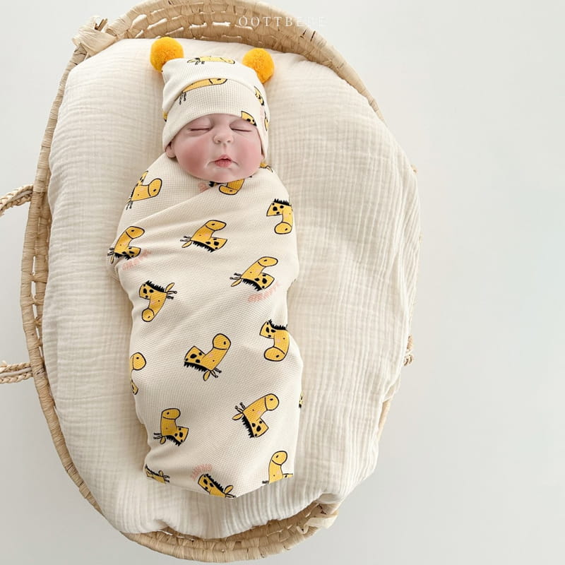 Oott Bebe - Korean Baby Fashion - #babyoninstagram - Animal Blanket