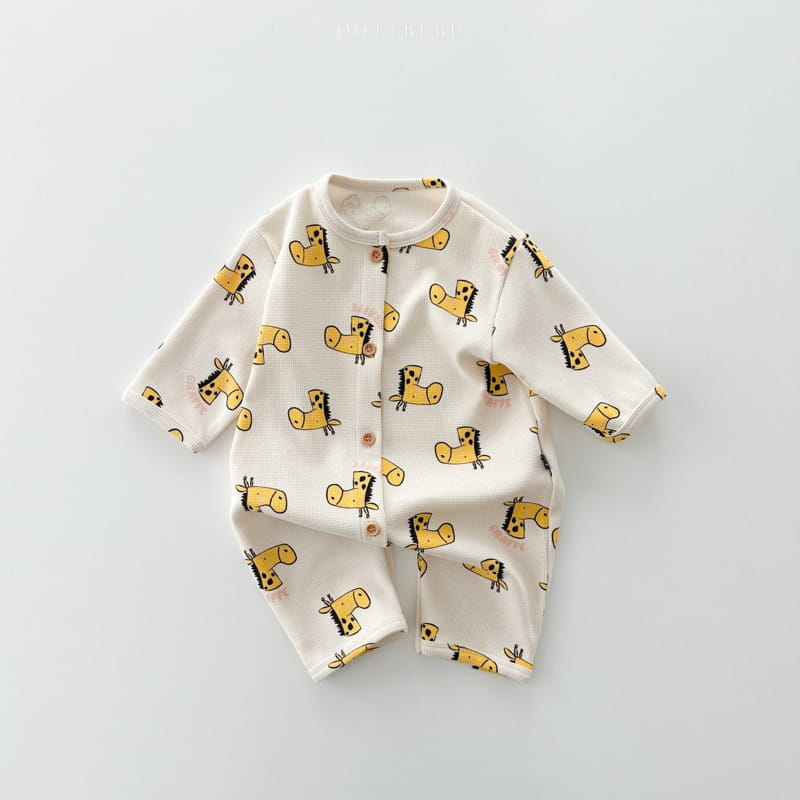 Oott Bebe - Korean Baby Fashion - #babyoutfit - Animal All In One Bodysuit