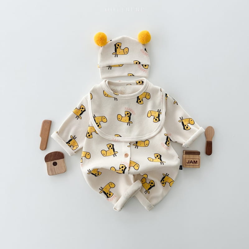 Oott Bebe - Korean Baby Fashion - #babyoutfit - Animal Bonnet - 6