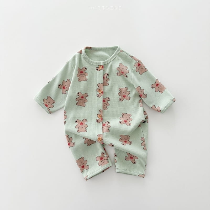 Oott Bebe - Korean Baby Fashion - #babywear - Animal All In One Bodysuit - 3