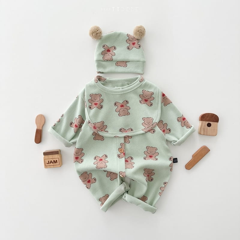 Oott Bebe - Korean Baby Fashion - #onlinebabyshop - Animal Bonnet - 9