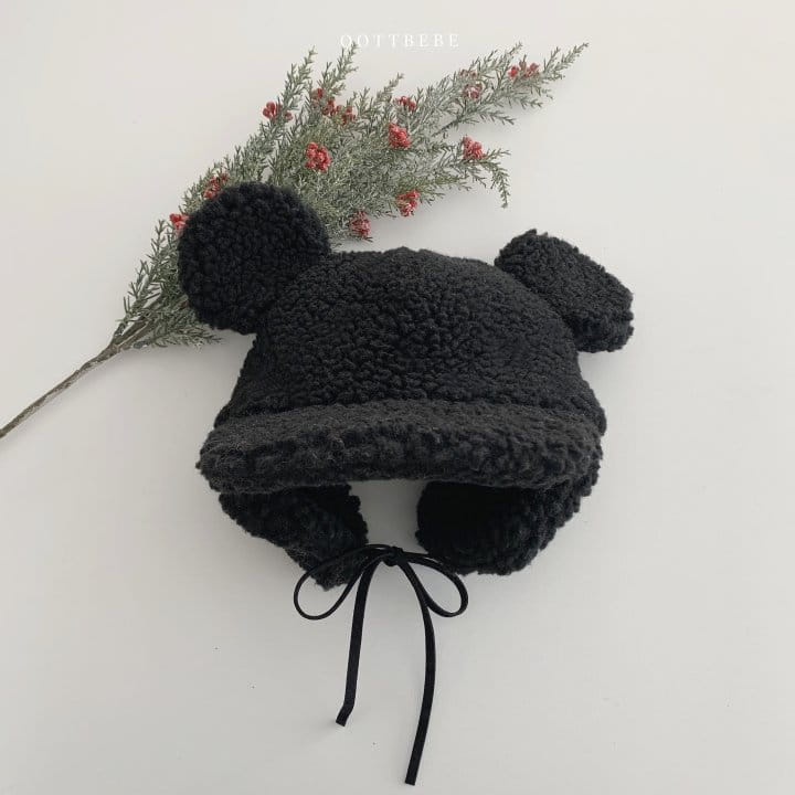 Oott Bebe - Korean Children Fashion - #toddlerclothing - Bbogle Bear Hat - 3