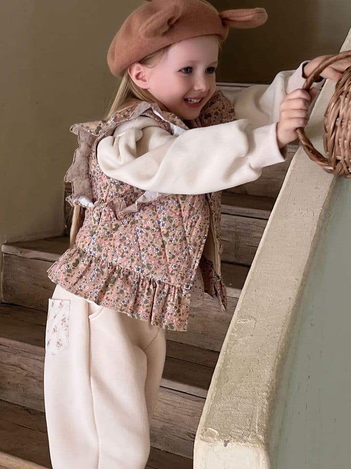 Otaly - Korean Children Fashion - #childofig - 3673 Shoulder Frill Vest - 9