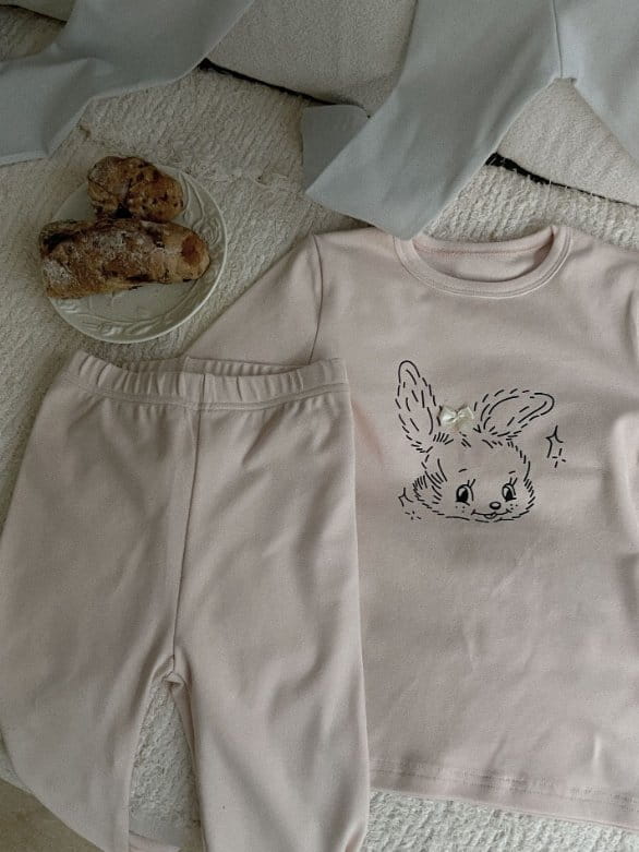 Otaly - Korean Children Fashion - #prettylittlegirls - 3696 Libani Bunny Set - 4