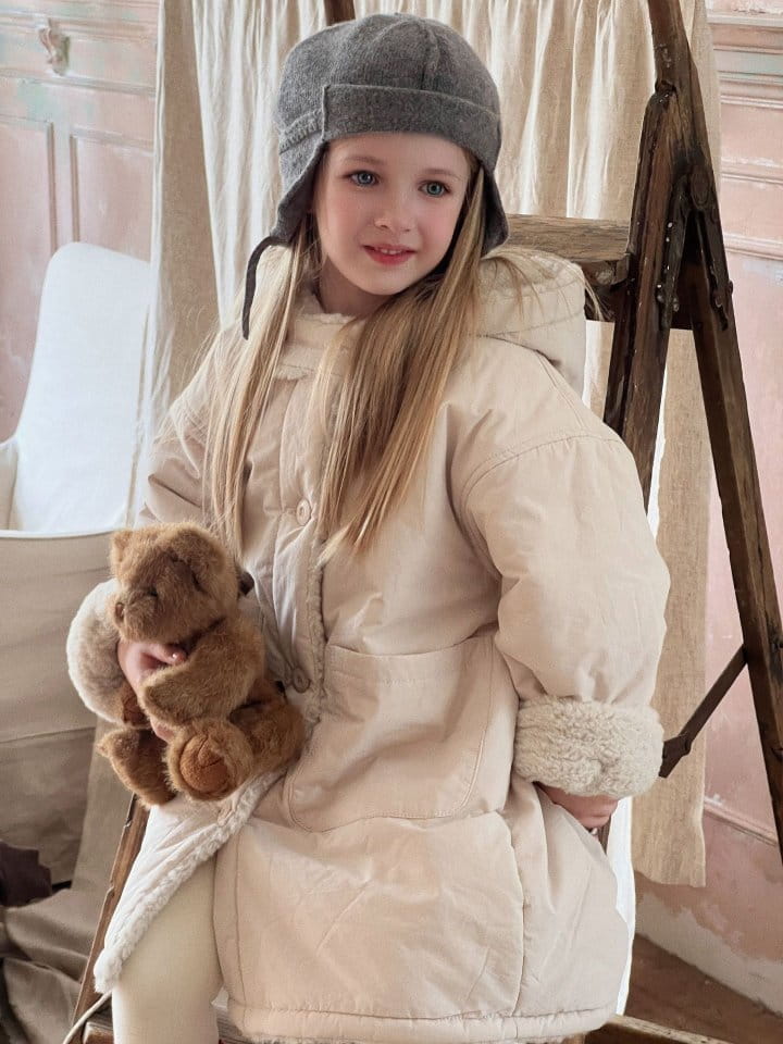 Otaly - Korean Children Fashion - #discoveringself - 3687 Long Padding Coat - 9