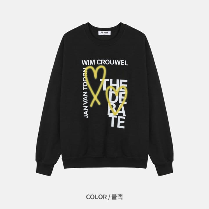 Our Room - Korean Women Fashion - #thatsdarling - Debate Sweatshirt - 2