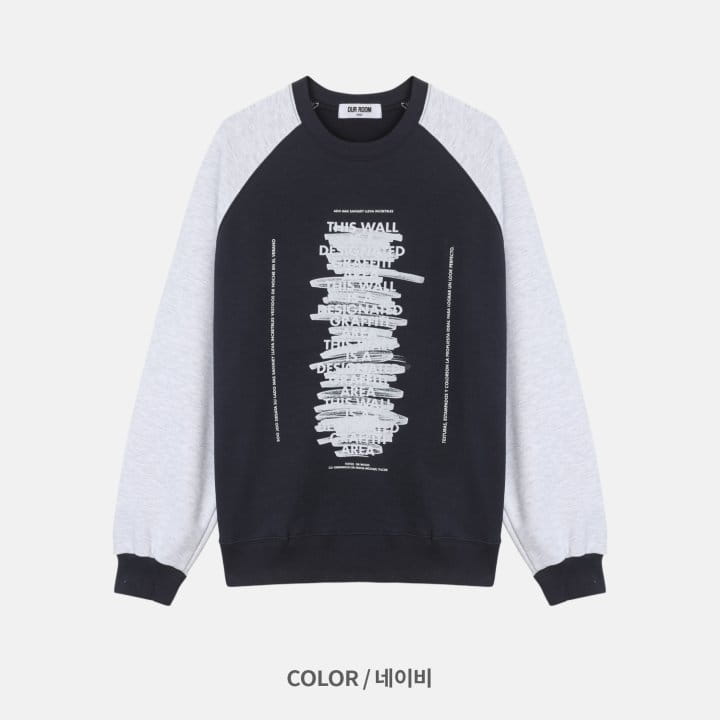 Our Room - Korean Women Fashion - #womensfashion - Scribbles  Sweatshirt - 3