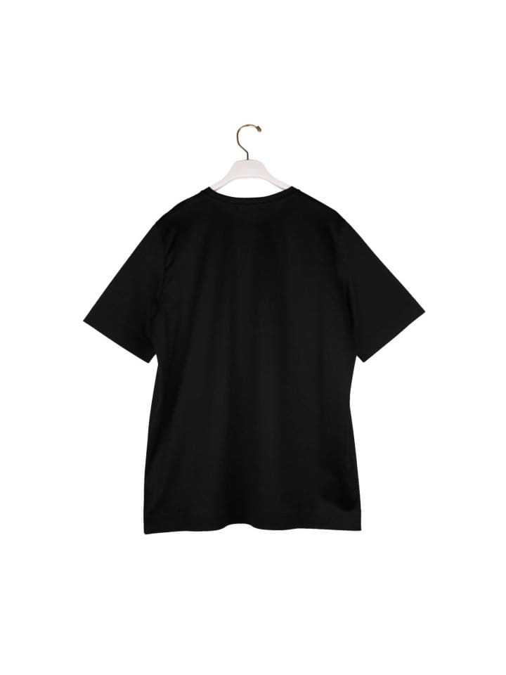 Paper Moon - Korean Women Fashion - #momslook - LUX silket basic t  shirt - 7