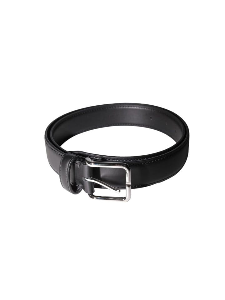 Paper Moon - Korean Women Fashion - #womensfashion - classic buckle leather belt