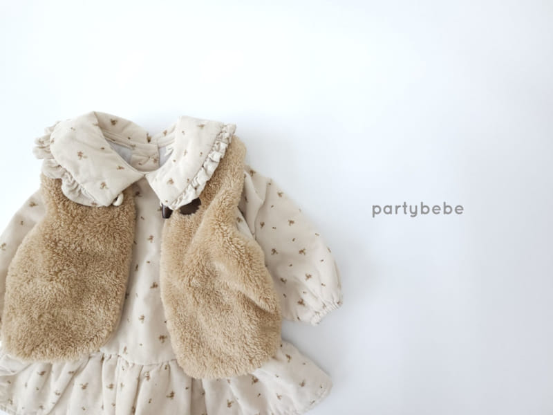 Party Kids - Korean Children Fashion - #childofig - Baby Bell Flower One-piece - 5