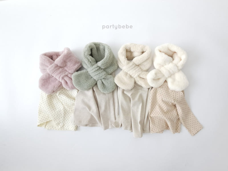 Party Kids - Korean Children Fashion - #childrensboutique - P Muffler - 8