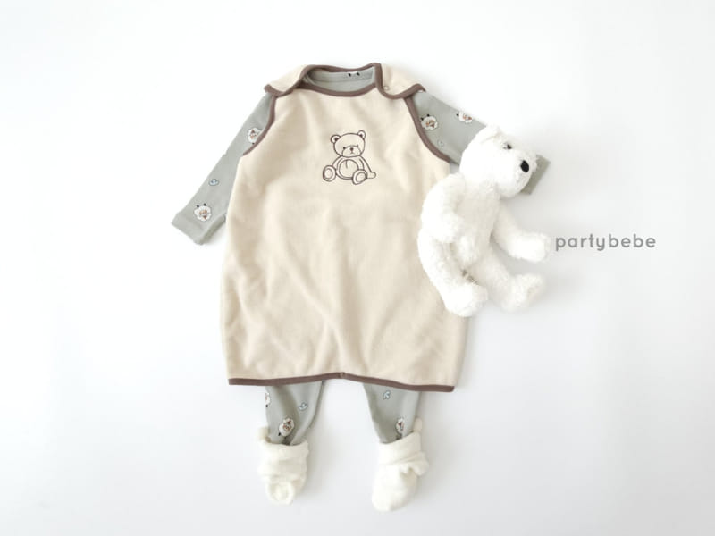 Party Kids - Korean Children Fashion - #childrensboutique - Honey Sleep Vest - 7