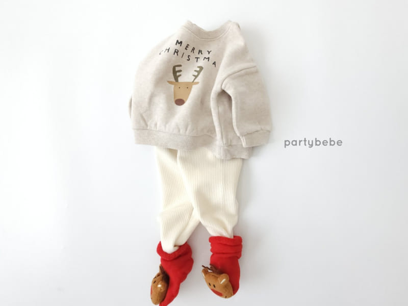 Party Kids - Korean Children Fashion - #fashionkids - Creamt Foot Leggings - 5