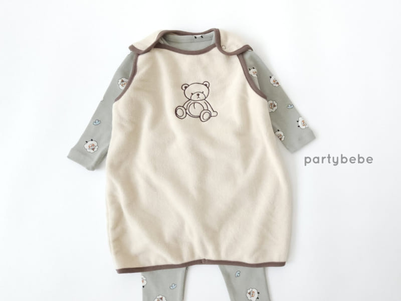 Party Kids - Korean Children Fashion - #todddlerfashion - Honey Sleep Vest - 3