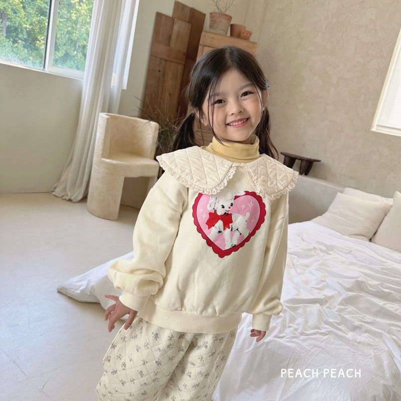 Peach Peach - Korean Children Fashion - #Kfashion4kids - Gift Sweatshirt - 8