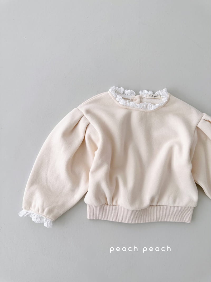 Peach Peach - Korean Children Fashion - #prettylittlegirls - Petit Sweatshirt - 4