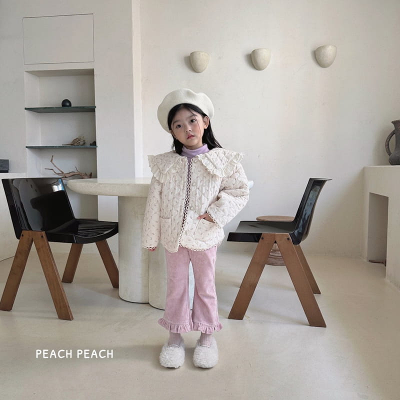 Peach Peach - Korean Children Fashion - #childrensboutique - Versailles Jacket - 11