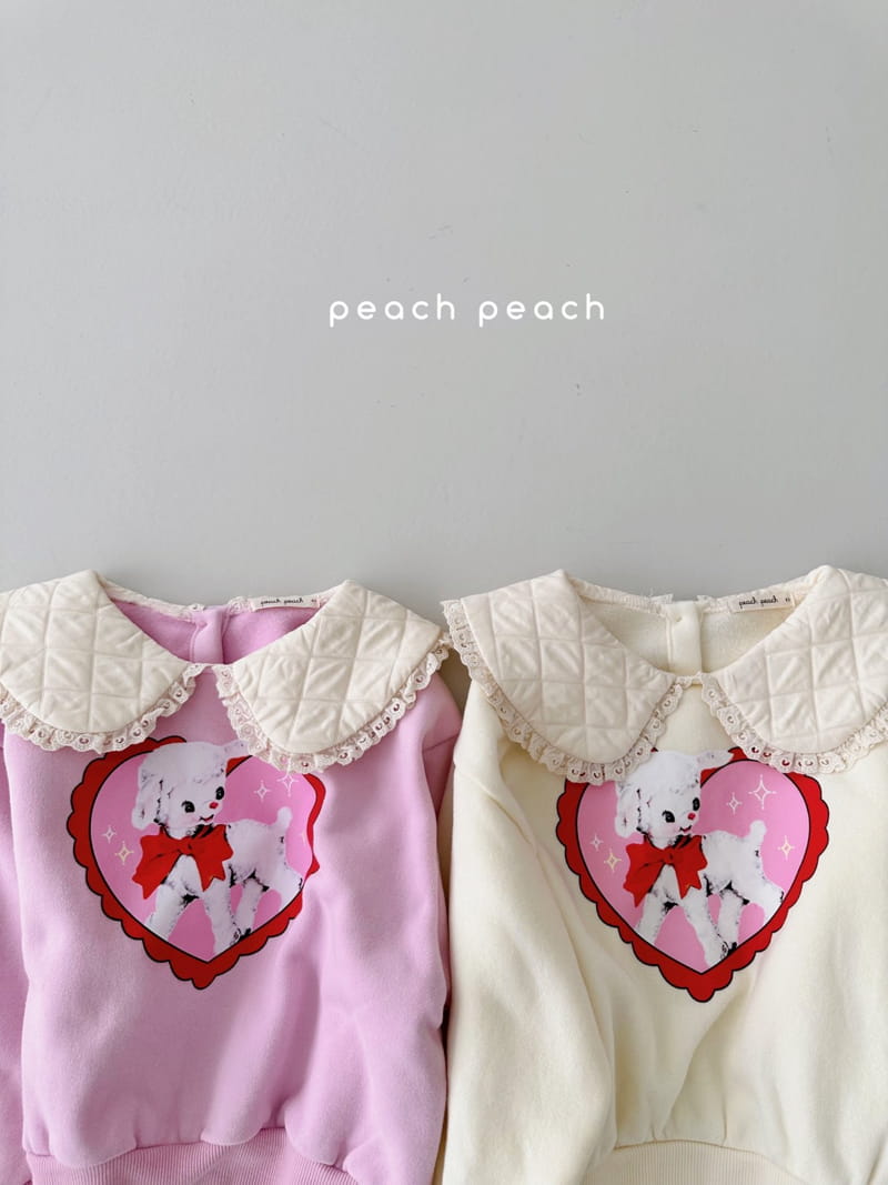 Peach Peach - Korean Children Fashion - #designkidswear - Gift Sweatshirt - 2