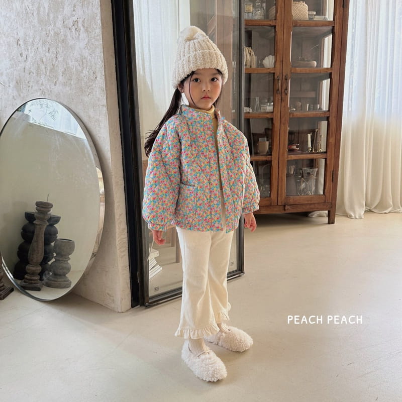 Peach Peach - Korean Children Fashion - #discoveringself - Loma Flower Jumper - 12