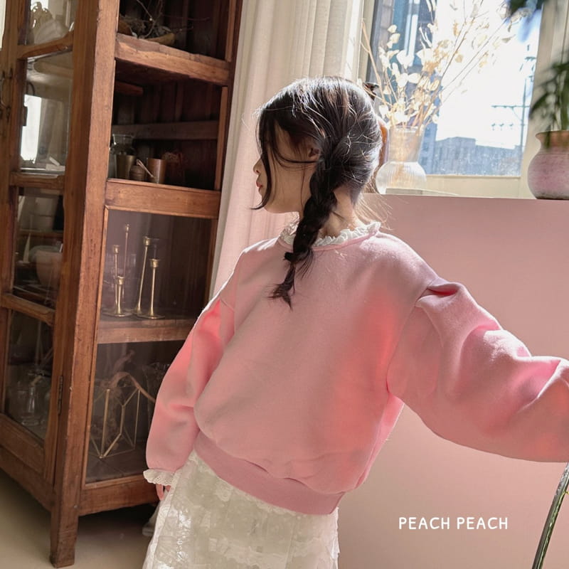 Peach Peach - Korean Children Fashion - #discoveringself - Petit Sweatshirt - 8