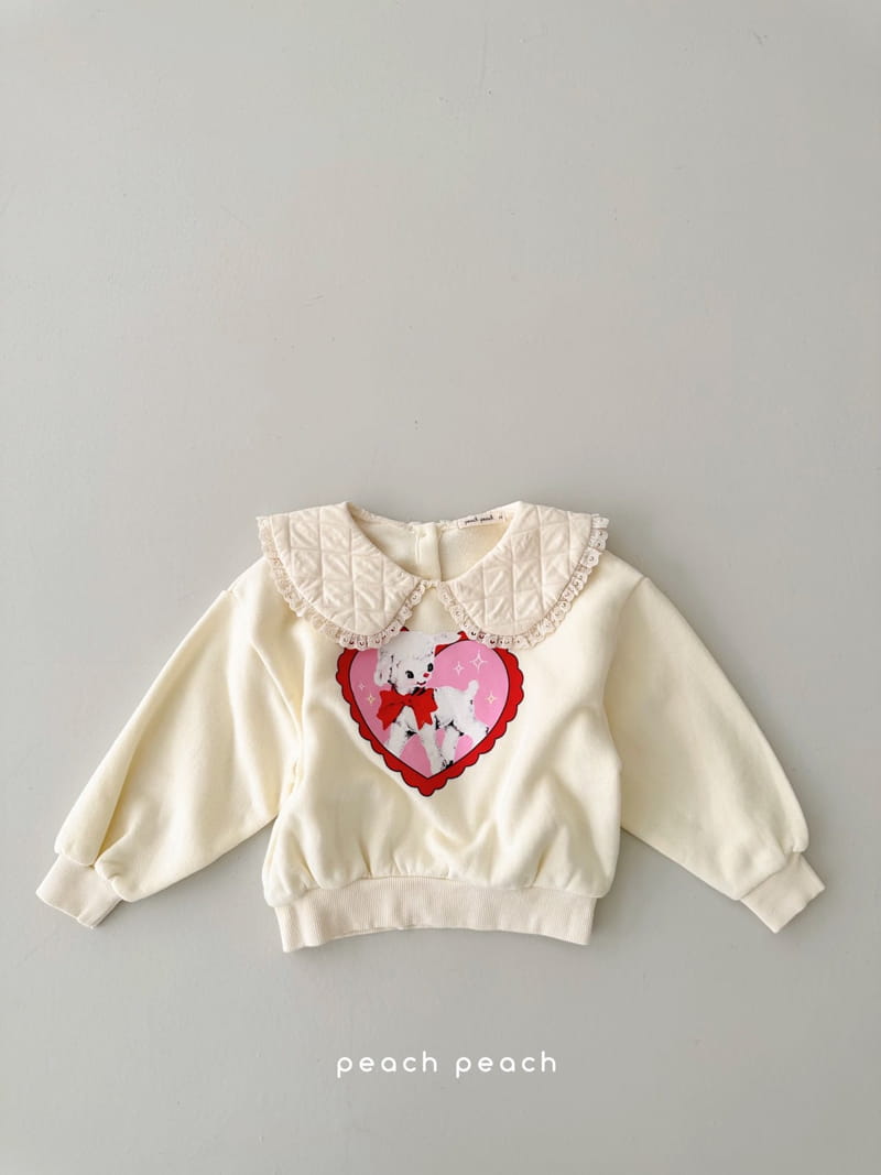 Peach Peach - Korean Children Fashion - #discoveringself - Gift Sweatshirt - 3