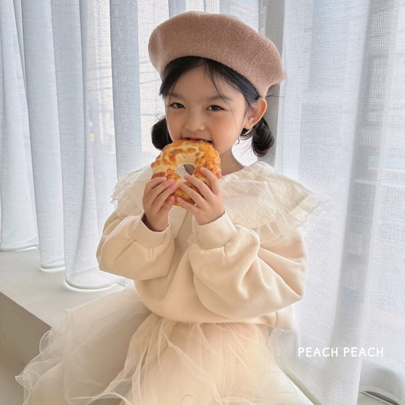 Peach Peach - Korean Children Fashion - #fashionkids - Dona Sweatshirt - 6