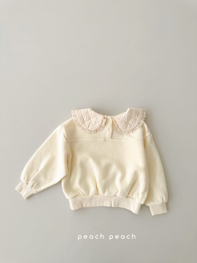 Peach Peach - Korean Children Fashion - #discoveringself - Gift Sweatshirt - 4