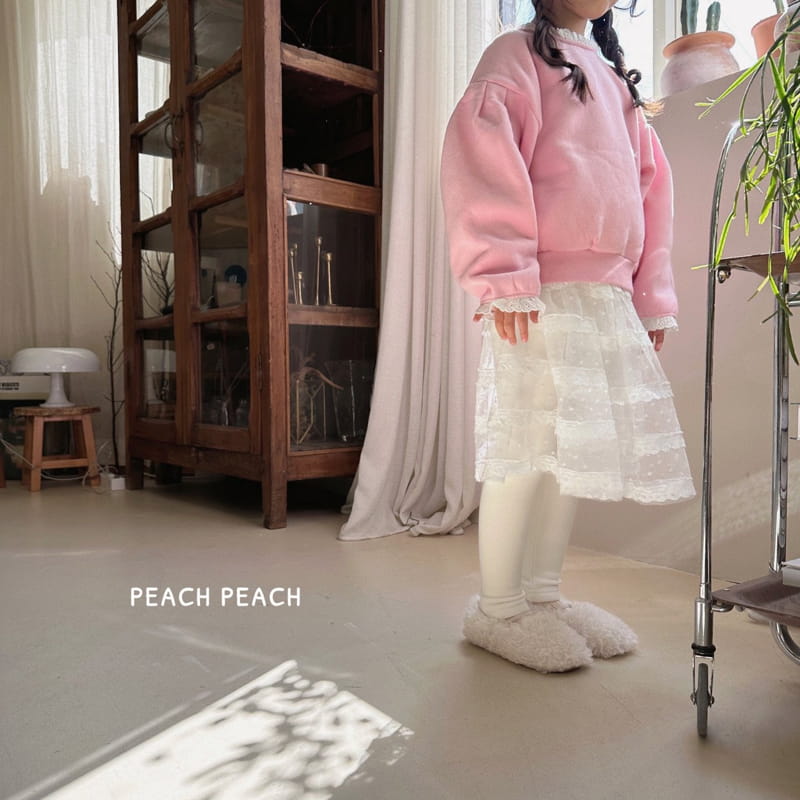 Peach Peach - Korean Children Fashion - #kidsstore - Petit Sweatshirt - 11