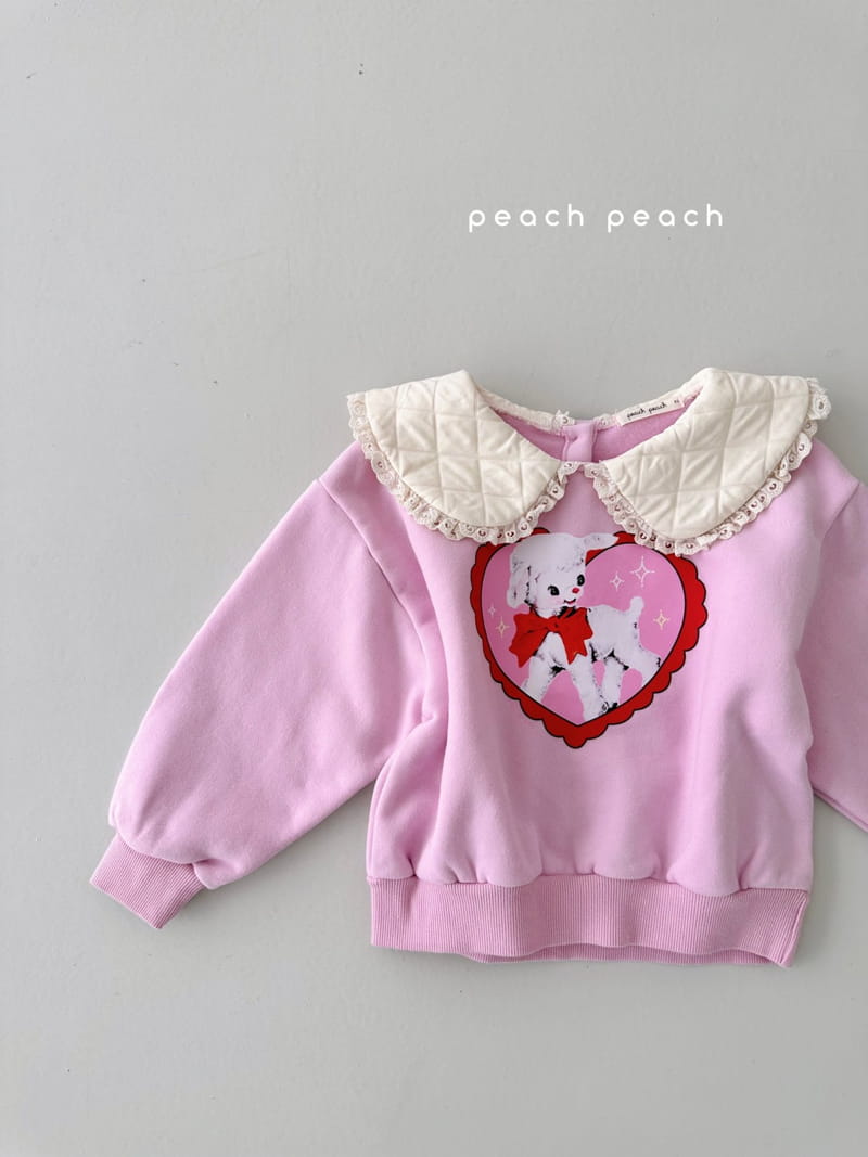 Peach Peach - Korean Children Fashion - #kidsstore - Gift Sweatshirt - 6