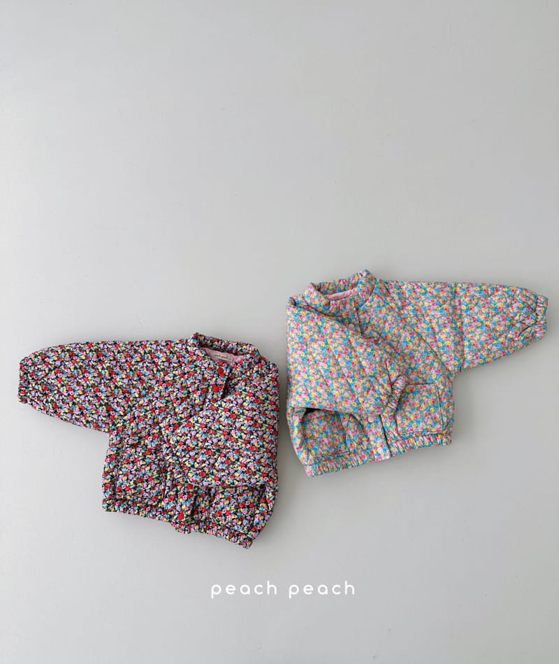 Peach Peach - Korean Children Fashion - #kidzfashiontrend - Loma Flower Jumper - 2