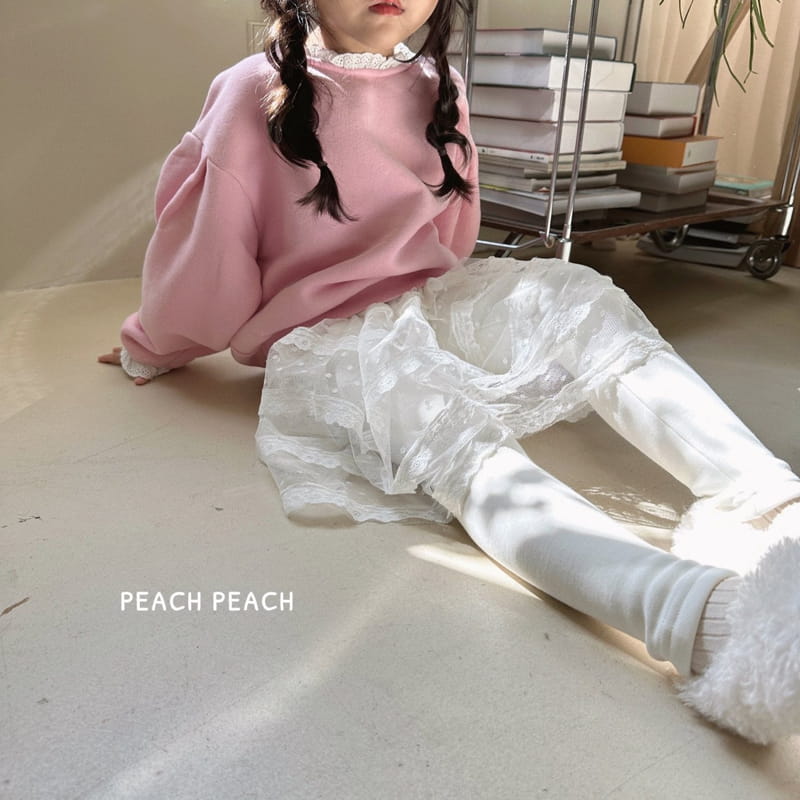 Peach Peach - Korean Children Fashion - #kidzfashiontrend - Petit Sweatshirt - 12