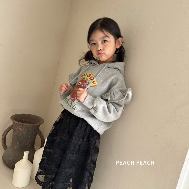 Peach Peach - Korean Children Fashion - #littlefashionista - Jane Lace Skirt Leggings - 12