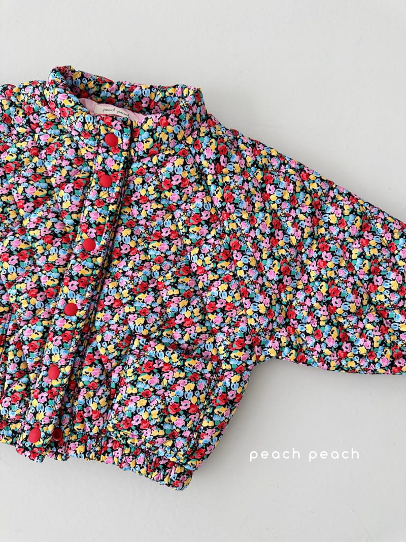 Peach Peach - Korean Children Fashion - #prettylittlegirls - Loma Flower Jumper - 7