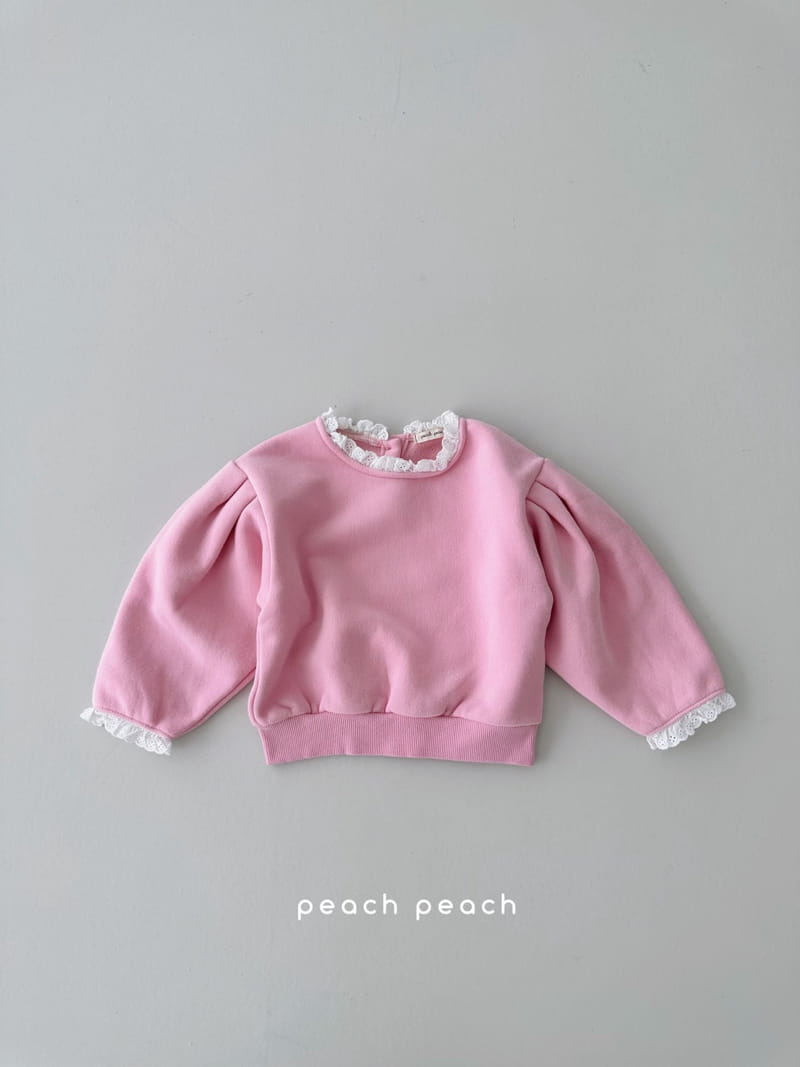 Peach Peach - Korean Children Fashion - #prettylittlegirls - Petit Sweatshirt - 3