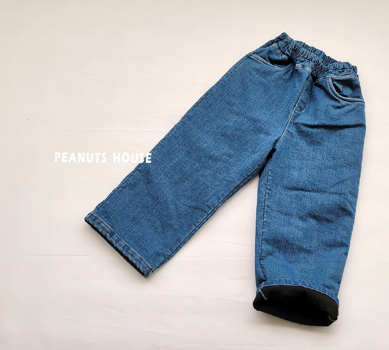 Peanuts - Korean Children Fashion - #childofig - Denim Bonding Pants - 7