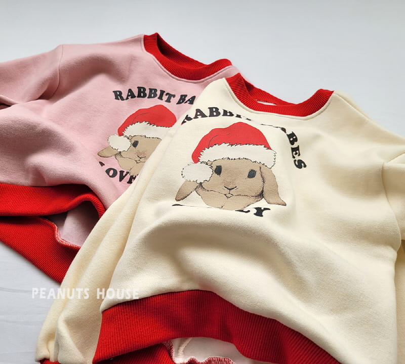 Peanuts - Korean Children Fashion - #childrensboutique - Rabbit Santa Tee - 5