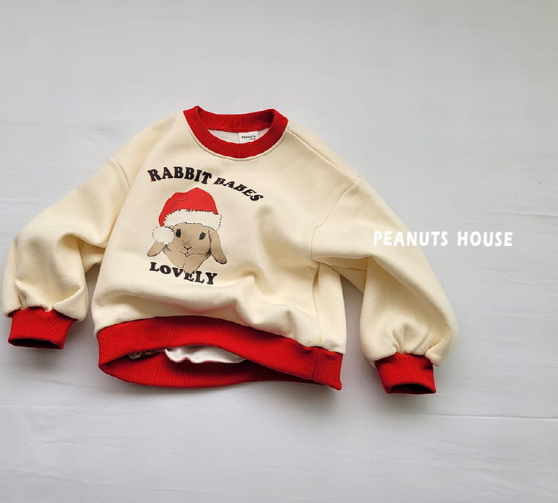 Peanuts - Korean Children Fashion - #designkidswear - Rabbit Santa Tee - 6