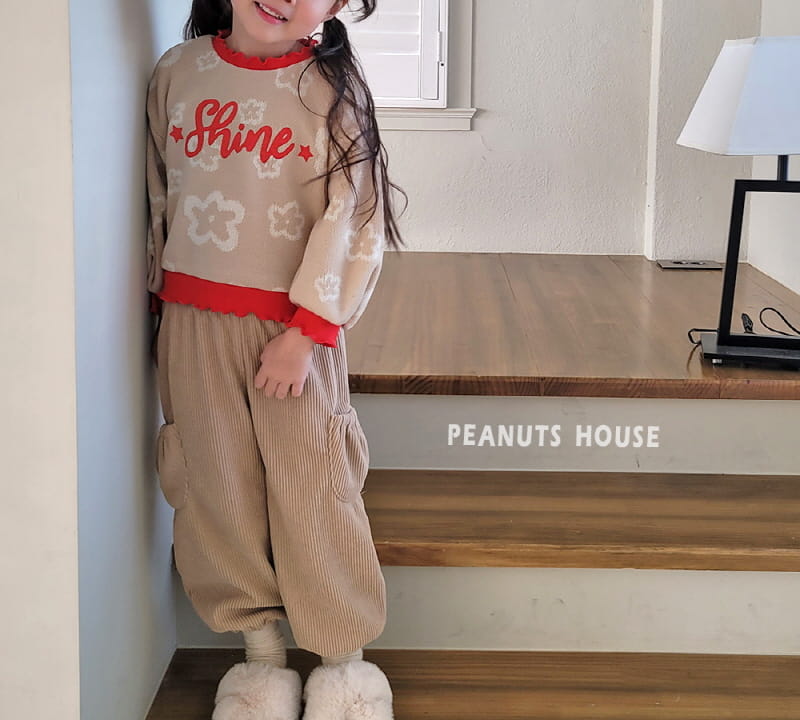 Peanuts - Korean Children Fashion - #designkidswear - Rib Pants - 11