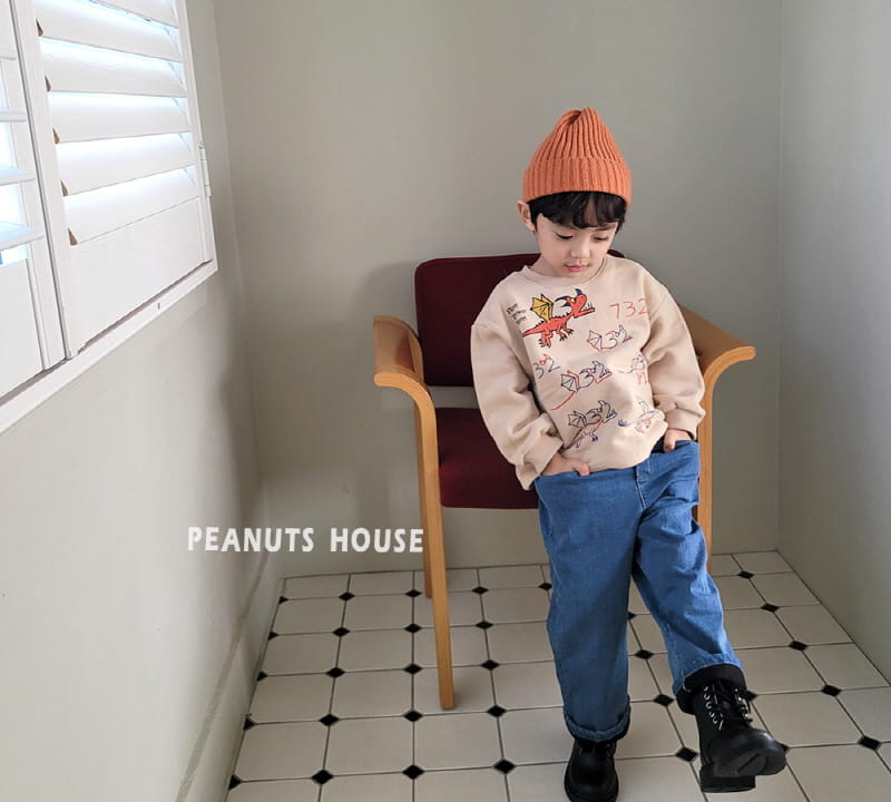 Peanuts - Korean Children Fashion - #discoveringself - Denim Bonding Pants - 10