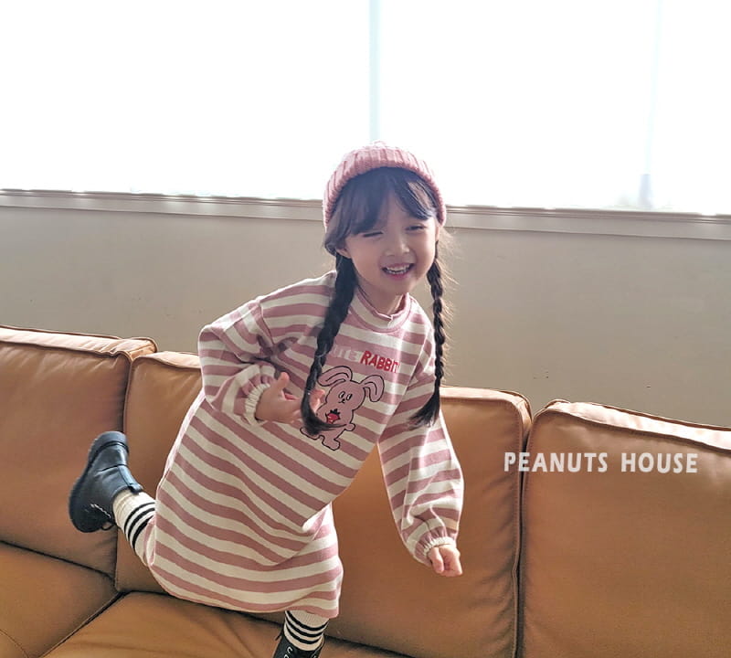 Peanuts - Korean Children Fashion - #kidsshorts - Carrot Rabbit One-piece - 5