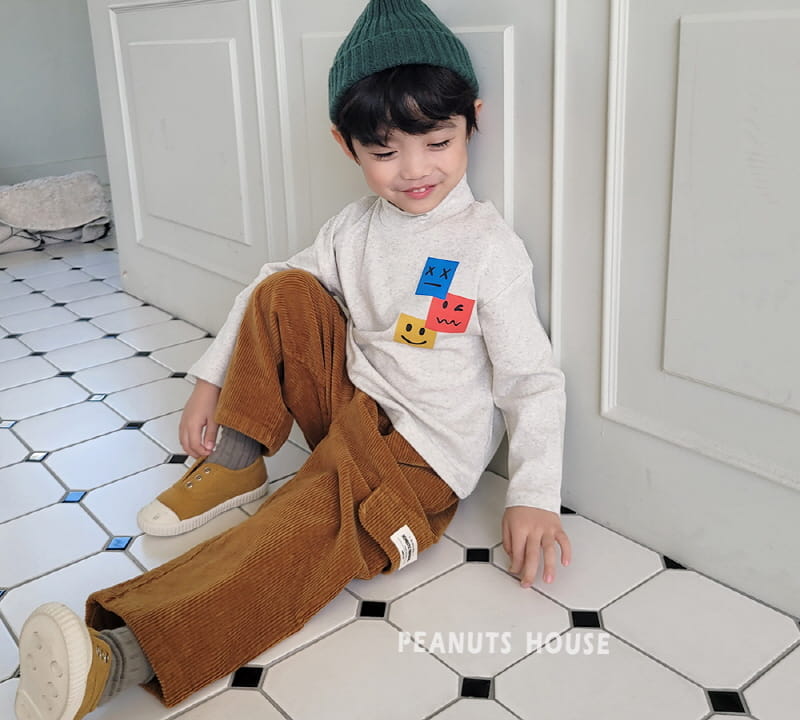 Peanuts - Korean Children Fashion - #kidsstore - Square Smile Tee - 11