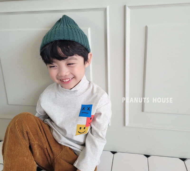 Peanuts - Korean Children Fashion - #kidzfashiontrend - Square Smile Tee - 12