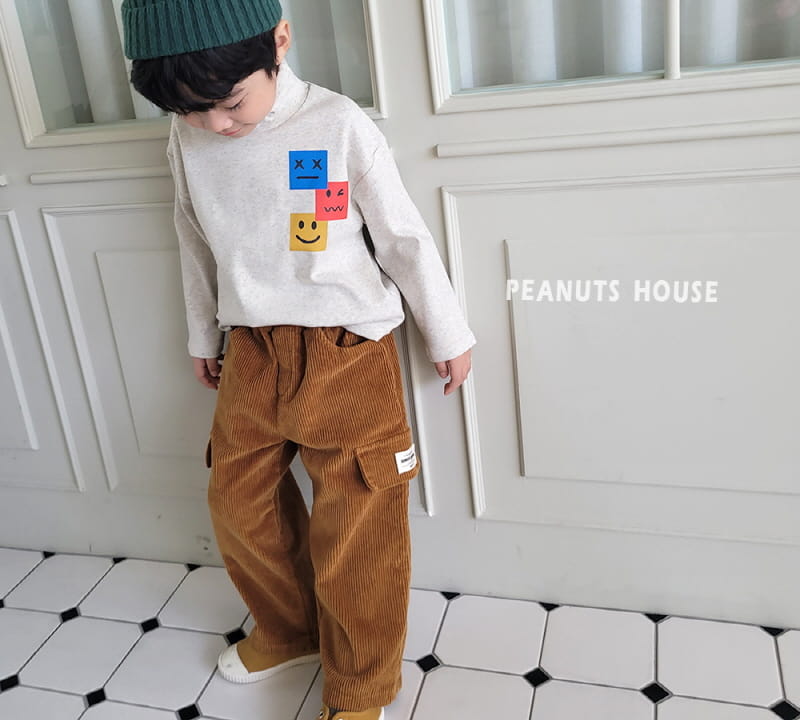 Peanuts - Korean Children Fashion - #prettylittlegirls - Square Smile Tee - 3