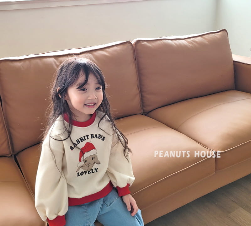 Peanuts - Korean Children Fashion - #prettylittlegirls - Rabbit Santa Tee - 2