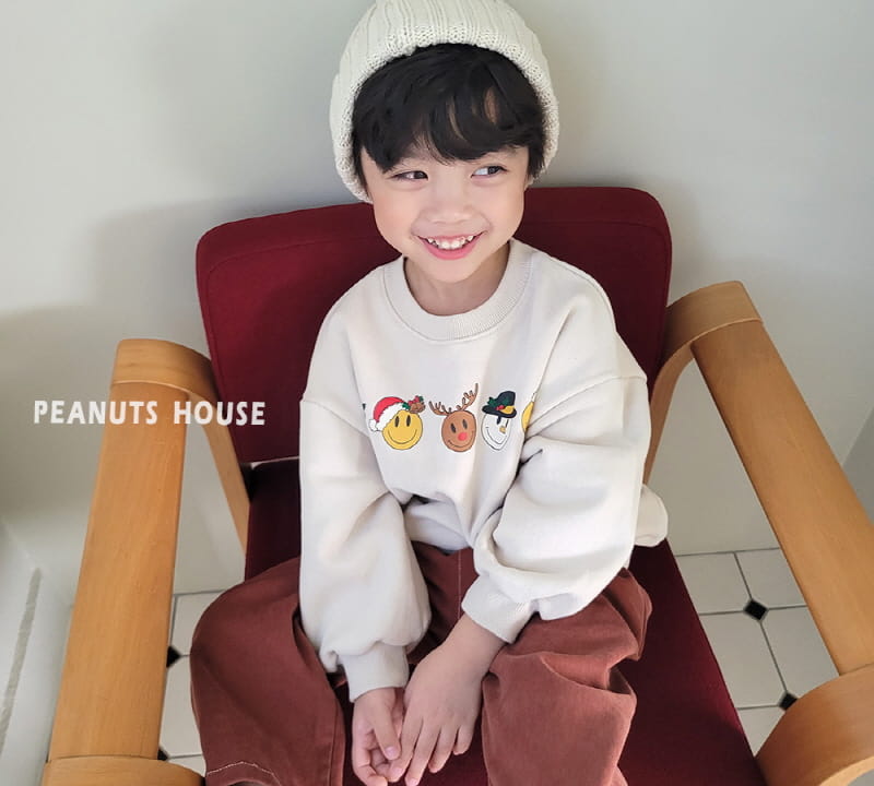 Peanuts - Korean Children Fashion - #todddlerfashion - Smile Santa Tee - 11