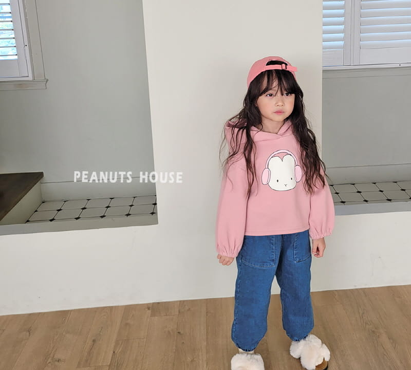 Peanuts - Korean Children Fashion - #todddlerfashion - Denim Bonding Pants - 2