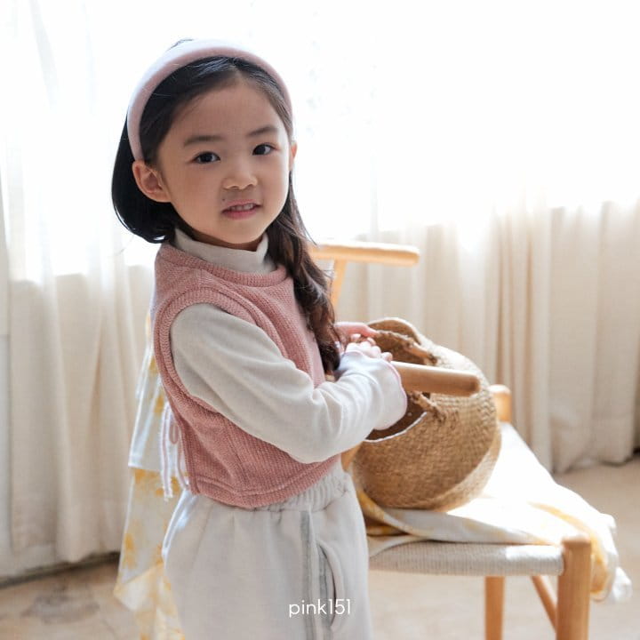 Pink151 - Korean Children Fashion - #magicofchildhood - Twinkle Knit Vest - 11