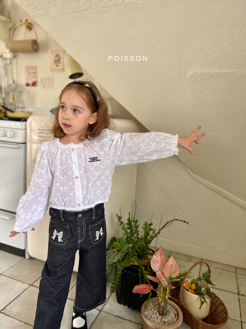 Poisson - Korean Children Fashion - #minifashionista - Crop Blouse - 8