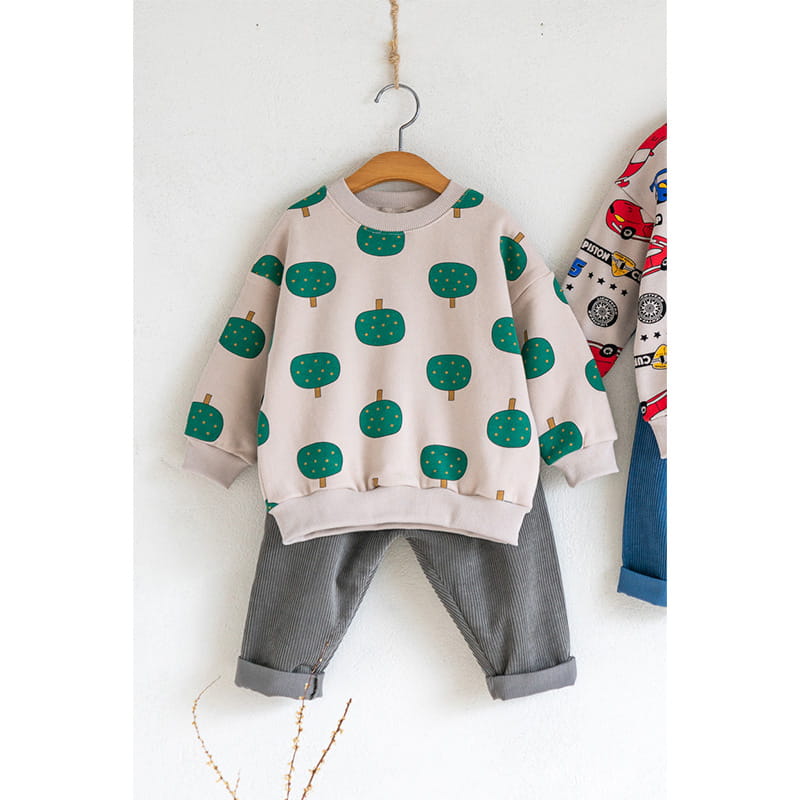 Raykids - Korean Children Fashion - #Kfashion4kids - Fleece Paint Tee